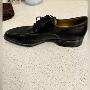 Santoni black size 11.5 men’s shoes